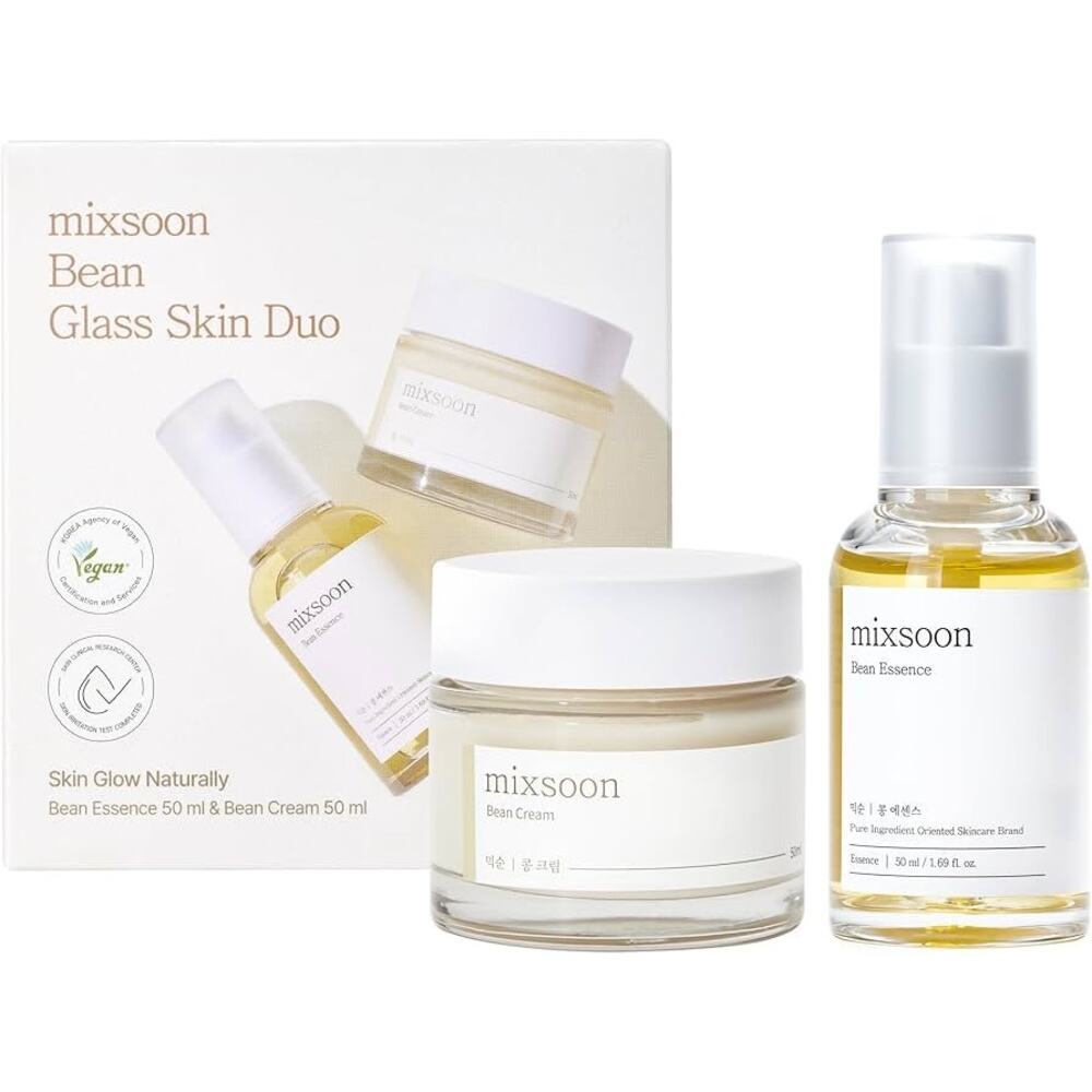 Mixsoon Bean Glass Skin Duo Facial Moisturizer